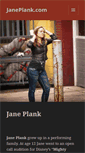 Mobile Screenshot of janeplank.com